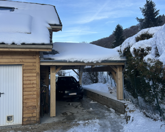 carport bois