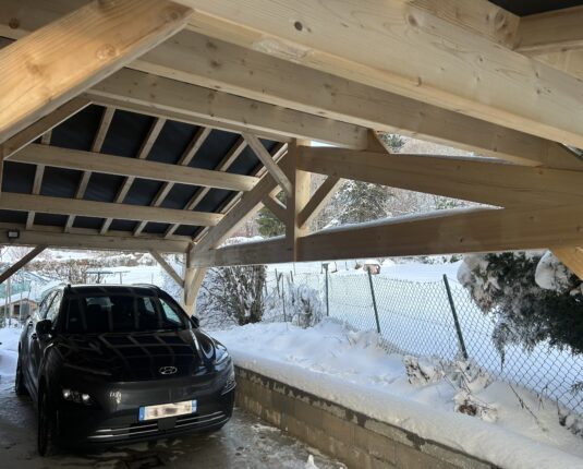carport bois